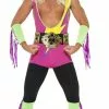 Retro Wrestler Men Costume -Gemmy Sales media 71026.1661460817