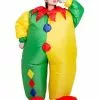 Inflatable Circus Clown Adult Costume -Gemmy Sales media 71105.1652387323