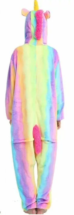 Rainbow Unicorn Onsie Woman Costume -Gemmy Sales media 72568.1682023116