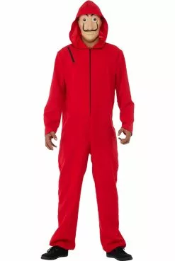 Money Heist Red Adult Costume -Gemmy Sales media 73624.1657126721