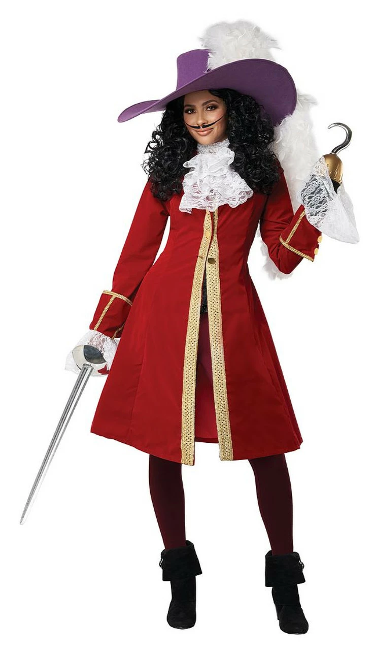 Captain Hook Women Costume 3 Captain Hook Women Costume