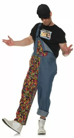 90's Overalls Man Costume