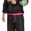 80's Track Suit Adult Costume -Gemmy Sales media 79982.1654897836