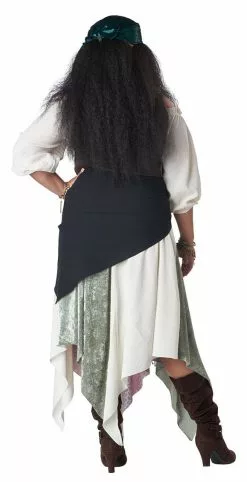 Renaissance Gypsy Pirate Women Plus Costume -Gemmy Sales media 82443.1653684579