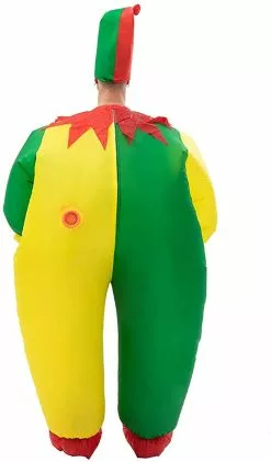Inflatable Circus Clown Adult Costume -Gemmy Sales media 84018.1652375617