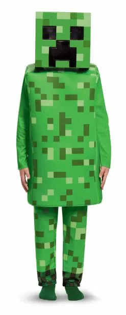 Minecraft Creeper Deluxe Kids Costume -Gemmy Sales media 86053.1681154973