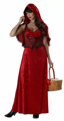 Little Miss Red Riding Hood Women Costume