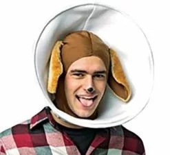 Dog In Cone Adult Costume -Gemmy Sales media 90230.1625760817