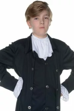 First Settler Colonial Boy Costume -Gemmy Sales media 90639.1660761517
