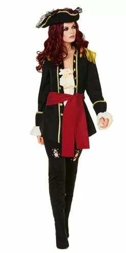 Pirate Captain Women Costume -Gemmy Sales media 92015.1676994315