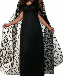 Bat Cape Women Costume -Gemmy Sales media 93678.1626370717