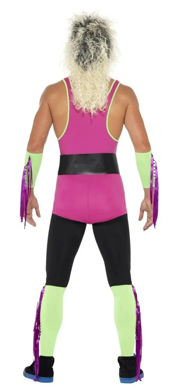 Retro Wrestler Men Costume 6 Retro Wrestler Men Costume - Image 4