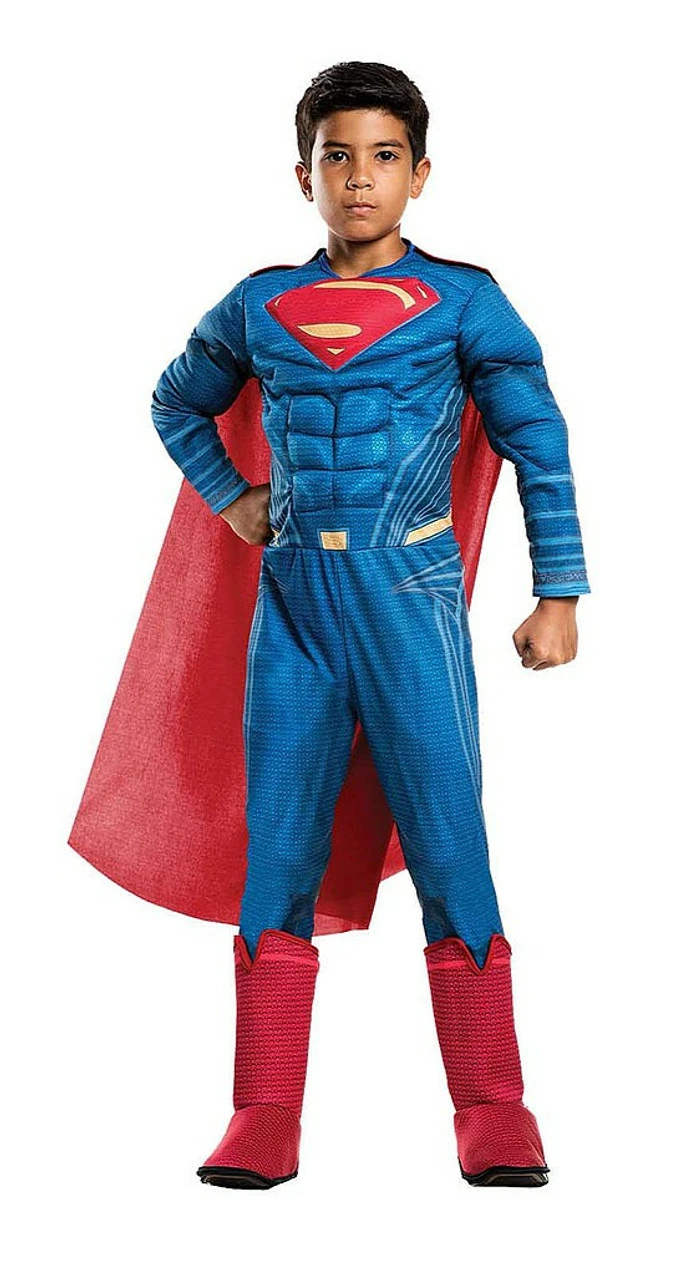 Deluxe Superman Boy Costume 3 Deluxe Superman Boy Costume