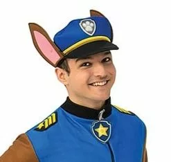 Paw Patrol Chase Adult Costume -Gemmy Sales r701040detailz 05505.1611266995