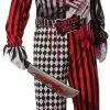 Evil Clown Men Costume