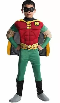 Batman Robin Muscle Deluxe Costume