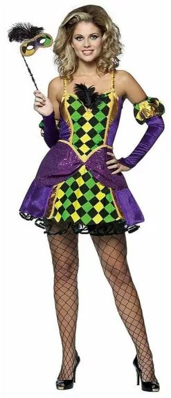 Mardi Gras Queen Costume
