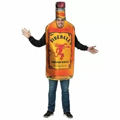 Fireball Get Real Bottle Man Costume