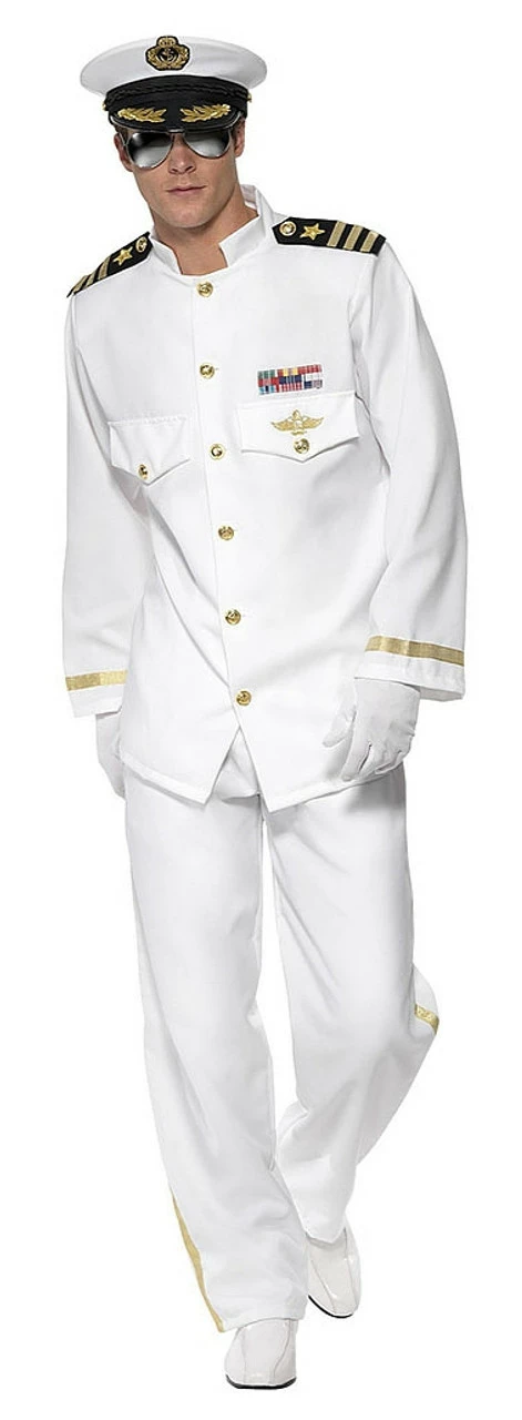 Airline Pilot Captain Mens Costume 3 Airline Pilot Captain Mens Costume