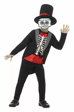 Day Of The Dead Boy Costume