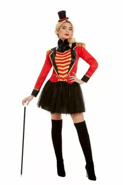 Deluxe Ringmaster Woman Costume
