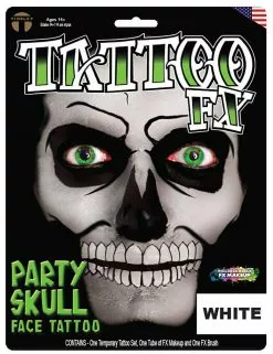 Party Skull White
