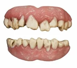 Zombie Teeth Prosthetics 7 Zombie Teeth Prosthetics -Gemmy Sales ttth400z 52371.1612750732