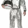 Astronaut Adult Costume In Silver -Gemmy Sales ud28004z 57241.1592311871