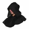Monk Black Hood -Gemmy Sales underwraps costume accessories monk hood for adults 54537.1675205312